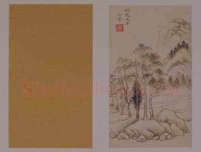 董其昌仿古山水图册 | 故宫绘画藏品