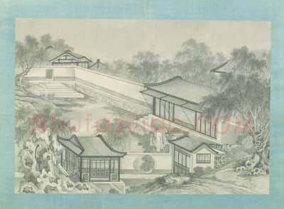 谢遂楼阁图册 | 故宫绘画藏品