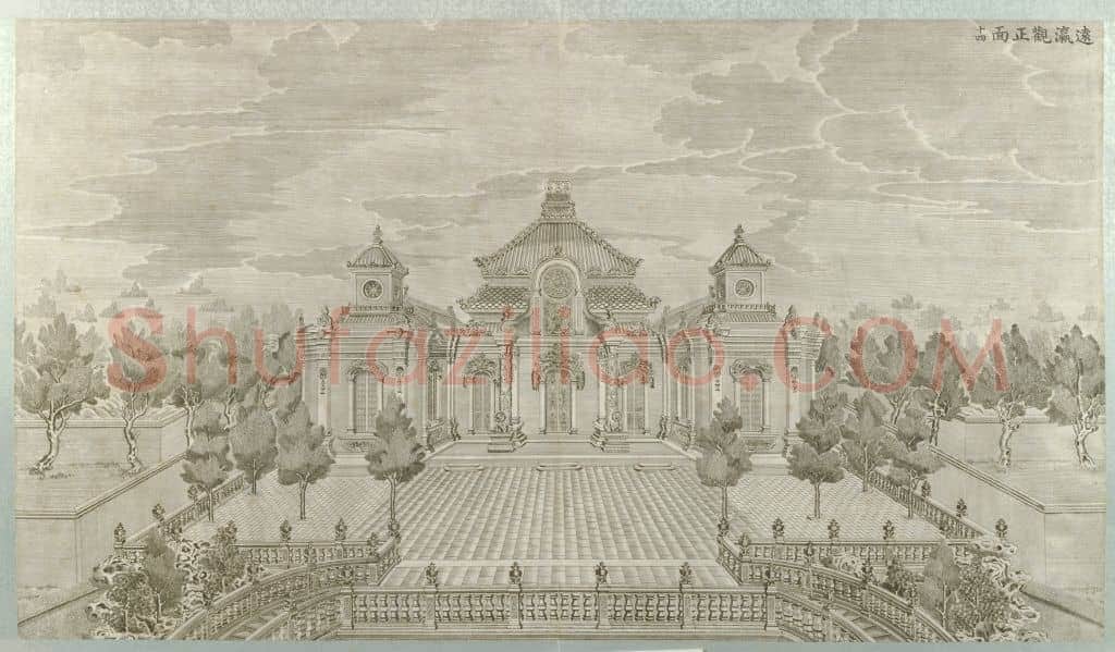 圆明园铜版画册 | 故宫绘画藏品