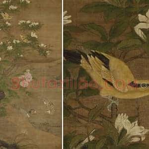 吕纪《四季花鸟图之夏景图》