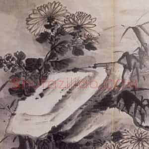 清代 高凤翰《花卉册》国画花鸟作品图片赏析