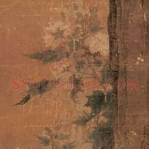 宋代 苏汉臣《秋庭戏婴图》国画人物作品图片赏析