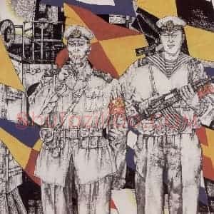 2001年 张道兴《水兵的节日》国画人物作品图片赏析