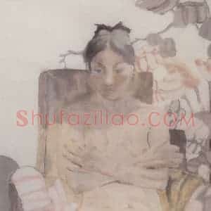 2001年 田黎明《课堂写生》国画人物作品图片赏析