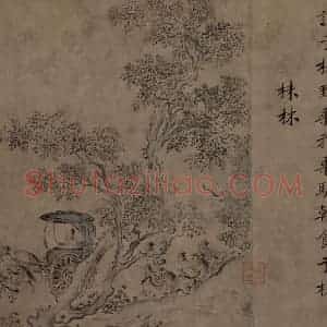 宋代 马和之《陈风图》国画综合作品图片赏析