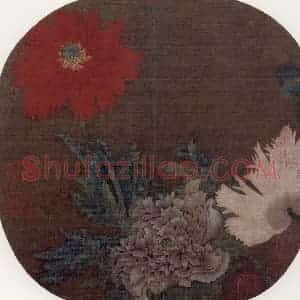 宋代《虞美人图》国画花鸟作品图片赏析