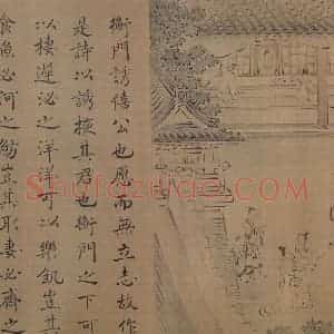宋代 马和之（传）《陈风图》国画综合作品图片赏析