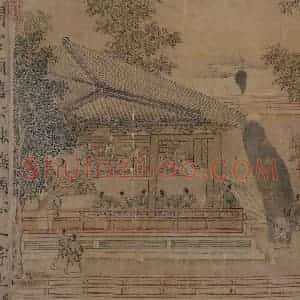 宋代 马和之（传）《鲁颂三篇图》国画综合作品图片赏析