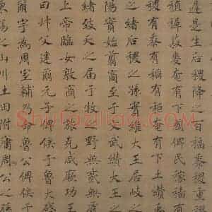 宋代 马和之（传）《鲁颂三篇图》国画综合作品图片赏析