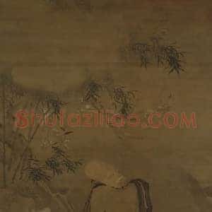 吕纪南极老人像轴