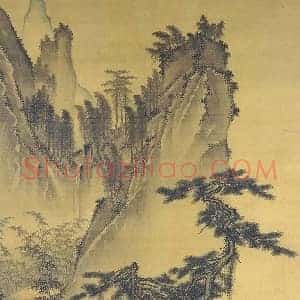 仇英《仇英三顾草庐图》明代书画作品图片赏析