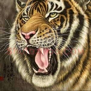 高伟：胸次磊落有大志 落笔画虎独占鳌