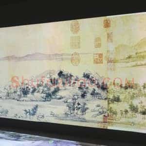 《富春山居图》的无缝连接