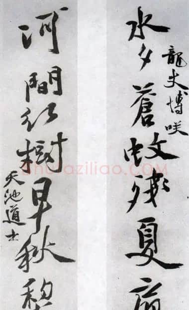 徐文长书法作品欣赏 | 书法名家作品欣赏