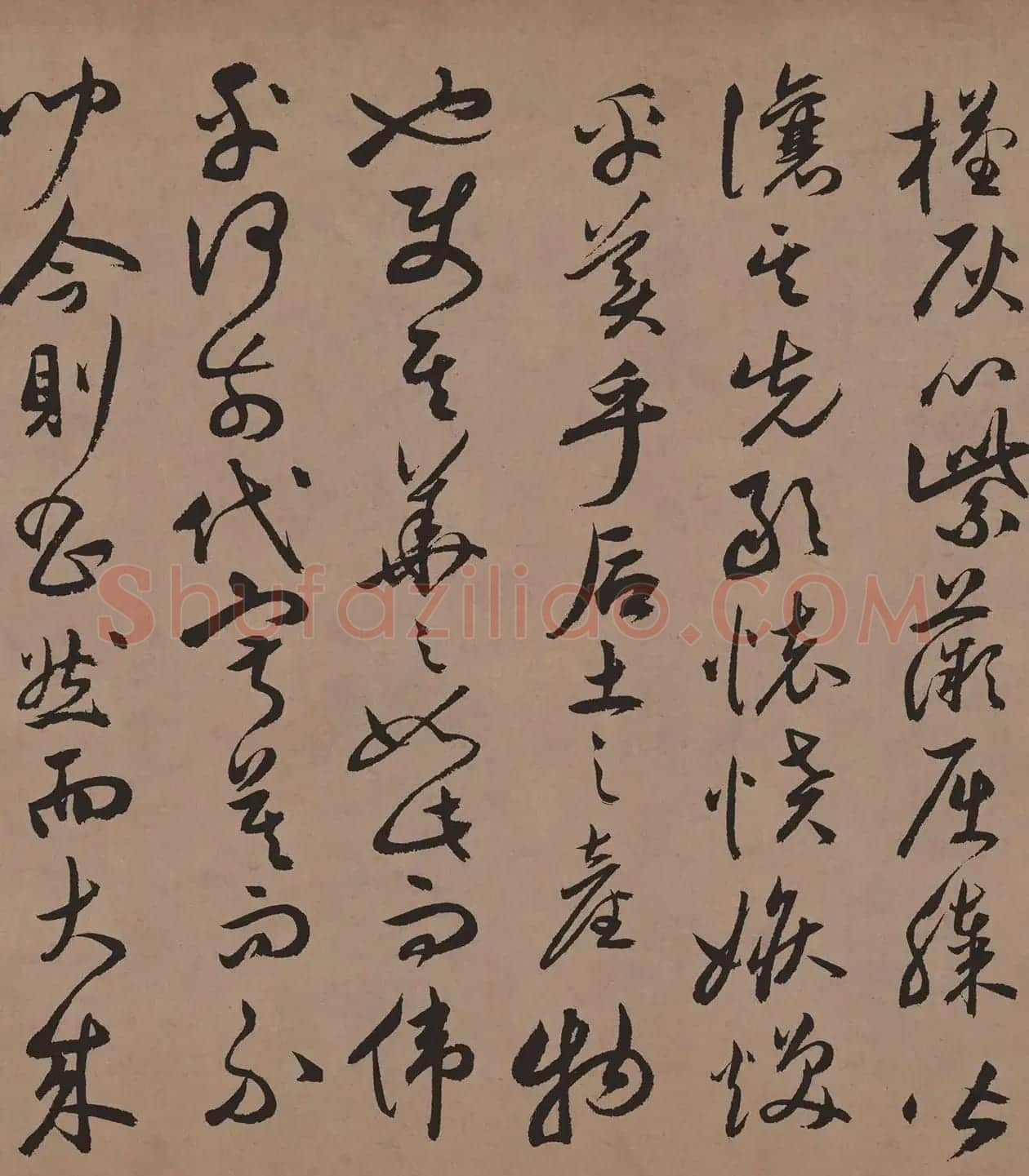 祝允明65岁行草书法《牡丹赋》彩色高清 | 软笔书法作品