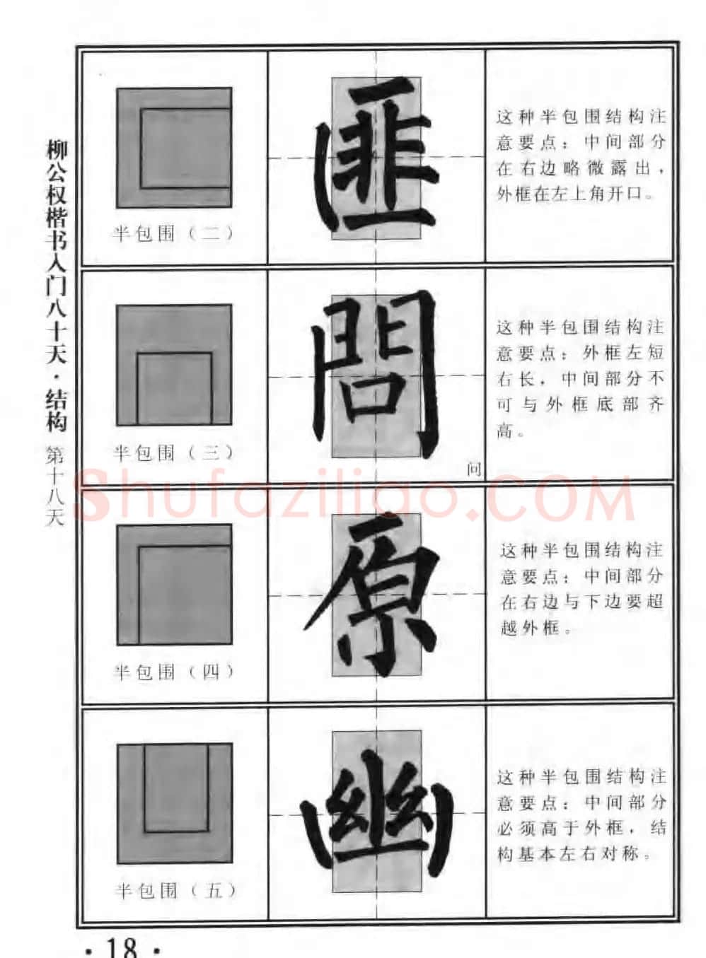 书法教程字帖《柳公权楷书入门80天》 | 软笔楷书字帖