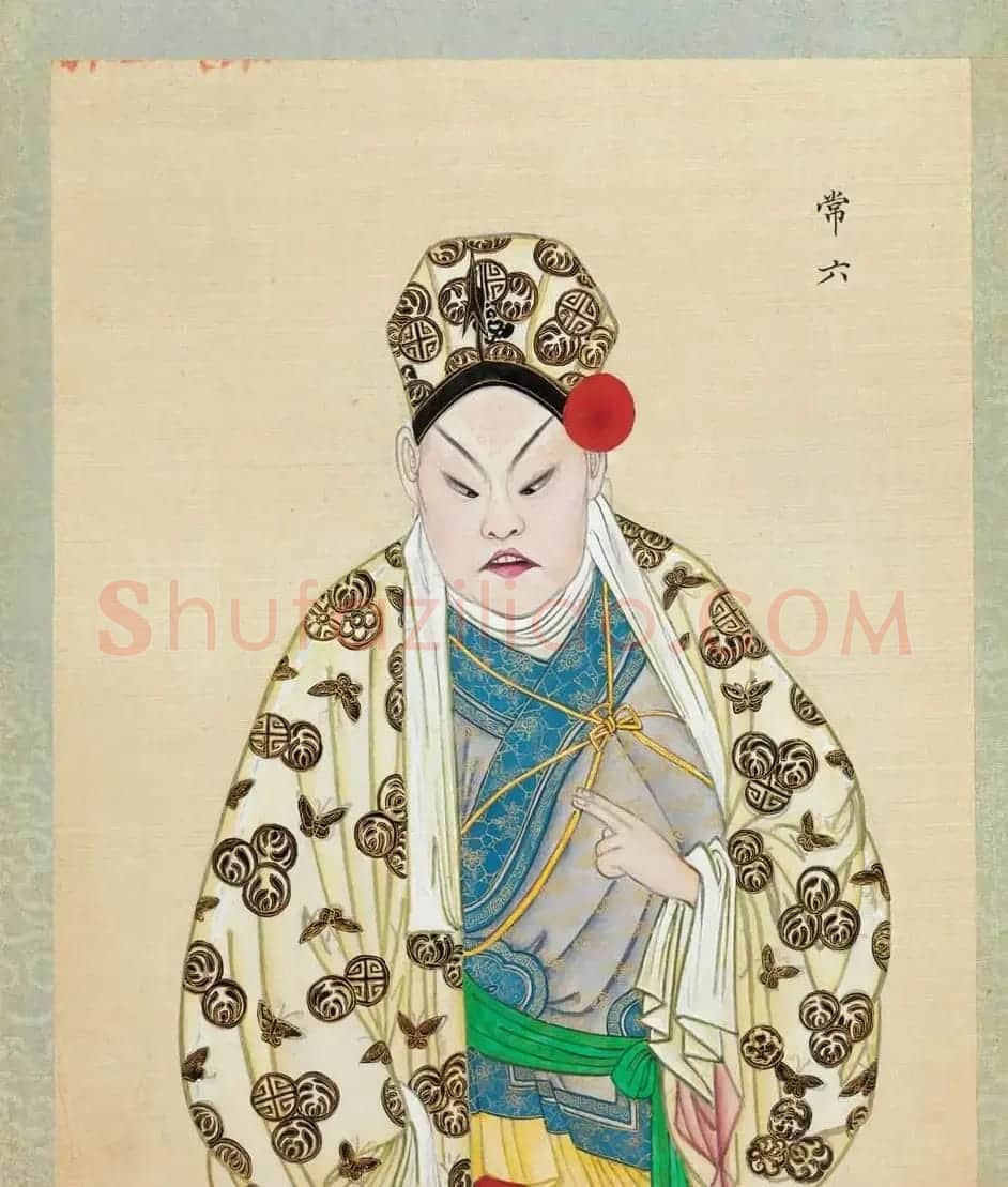 清代彩绘册页《戏曲人物百图》美国大都会博物馆藏 | 传世书法作品赏析
