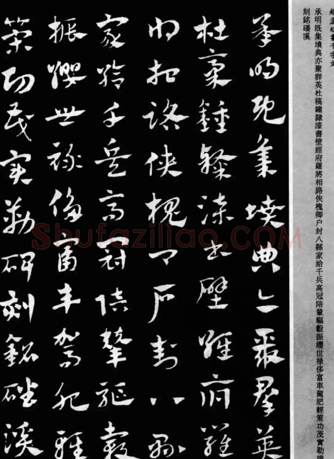 赵孟頫书法章草千字文(附释文)图片17P | 软笔草书字帖