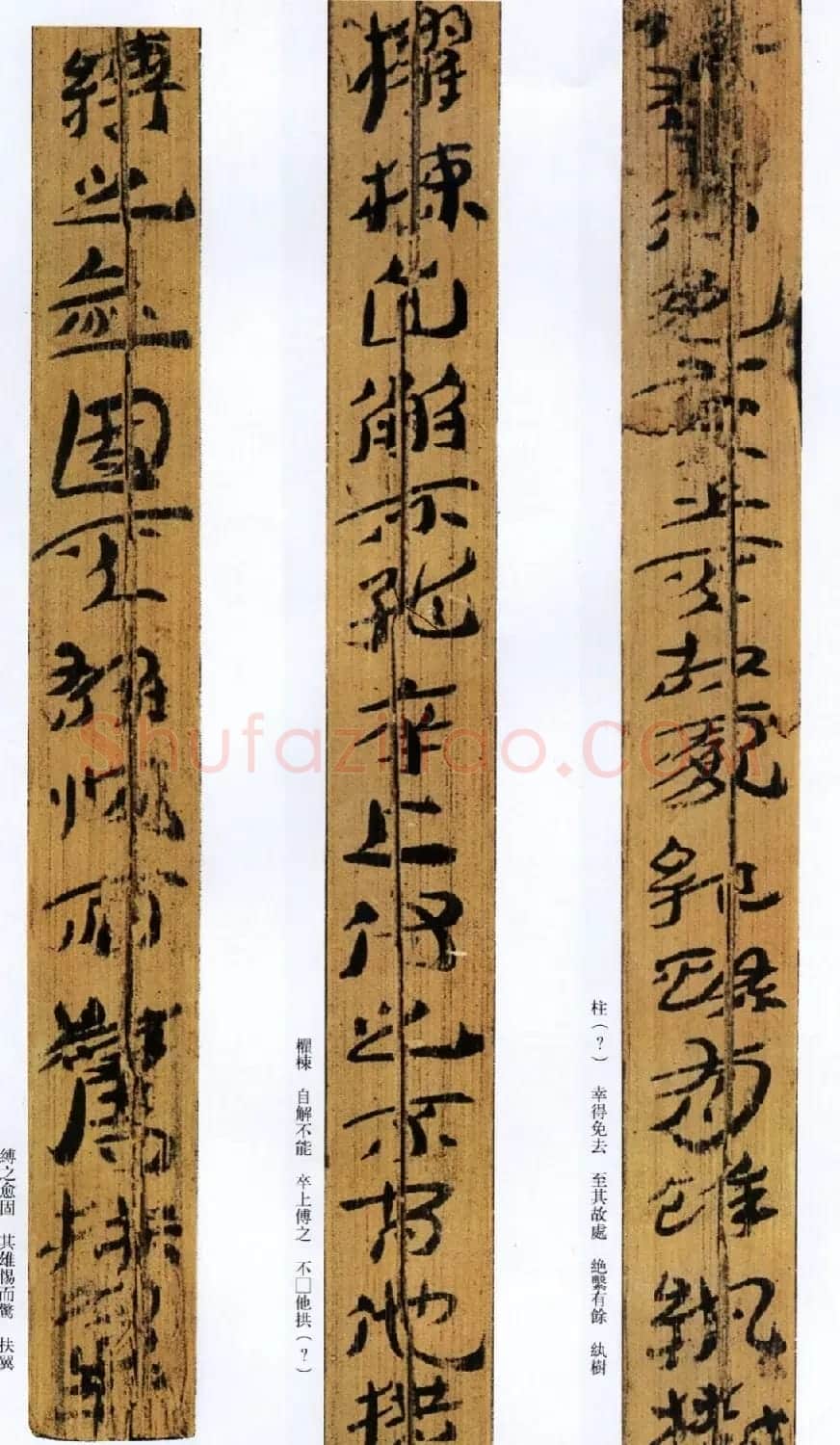 西汉草隶书法竹简《神乌傅》高清本 | 书法作品鉴赏