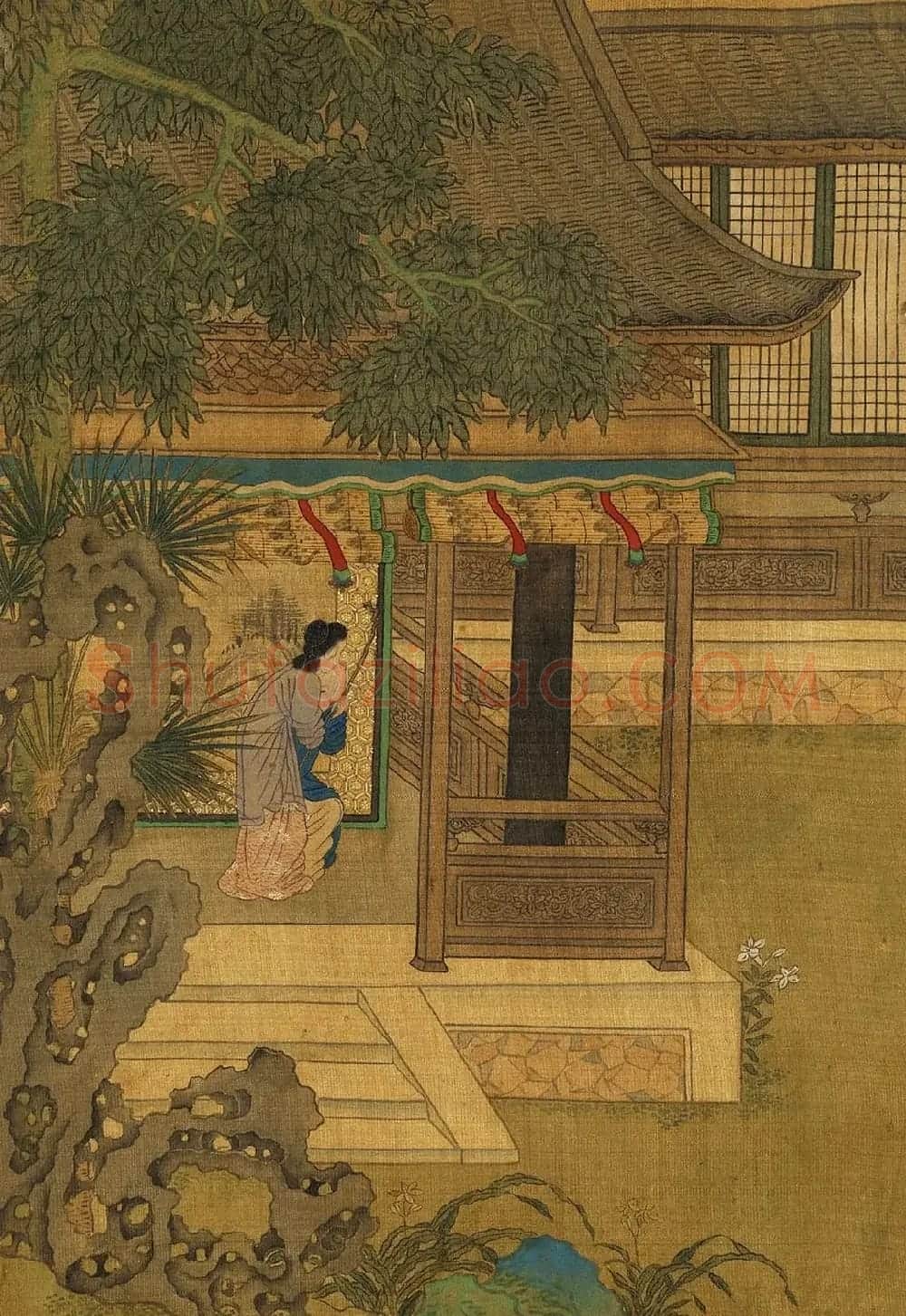 文徵明隶书许初行书合题《纯孝图》 | 传世书法作品欣赏