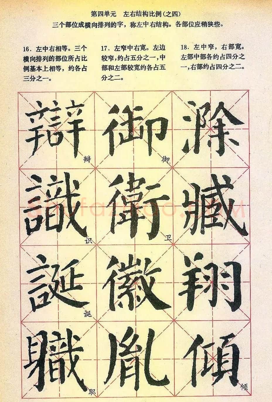 楷书习字帖《颜勤礼碑》 | 毛笔楷书字帖
