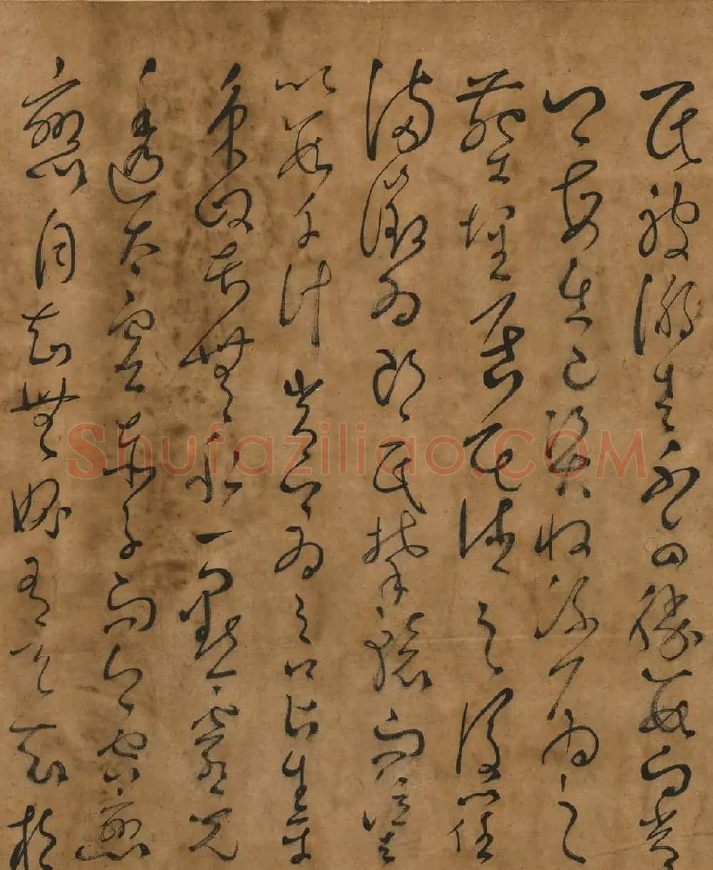 孙过庭草书《谢氏渊源脉派图序》 | 书法作品欣赏