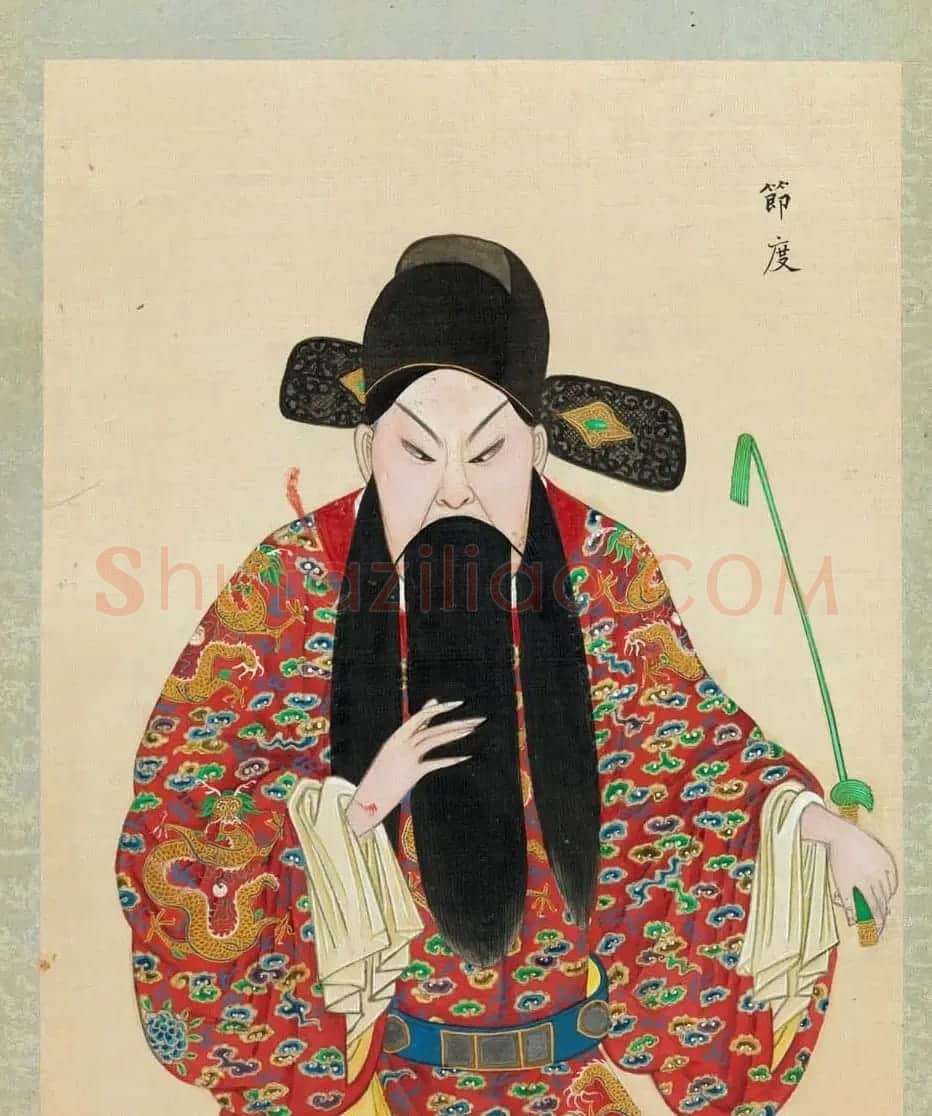 清代彩绘册页《戏曲人物百图》美国大都会博物馆藏 | 传世书法作品赏析