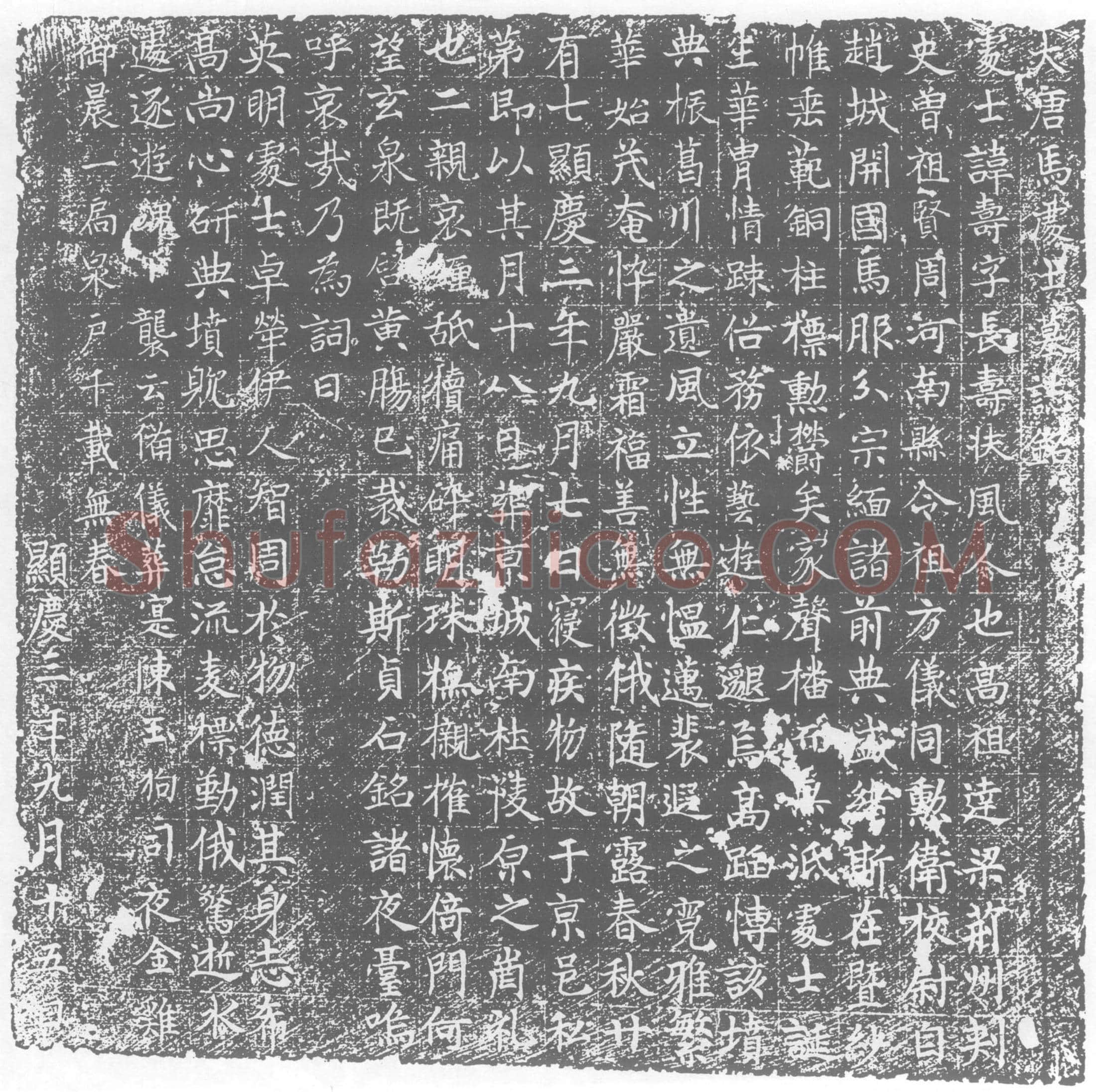 唐墓誌