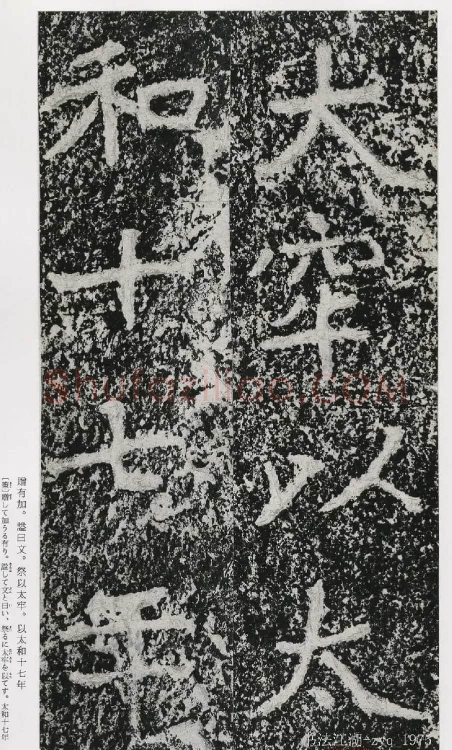 北魏郑道昭楷书《郑羲下碑》二玄社版 | 书法碑帖