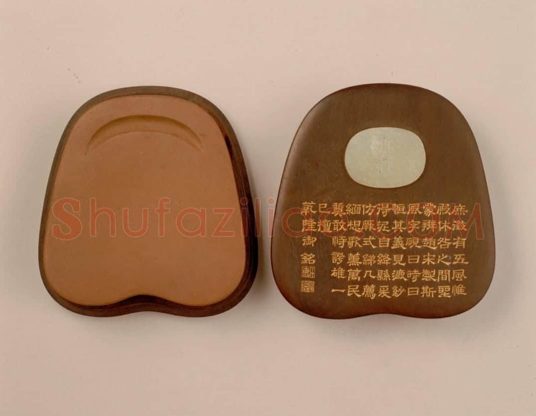 澄泥乾隆御制赏砚 | 故宫文房用品藏品