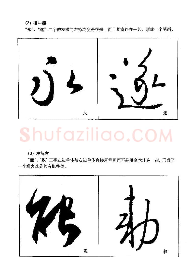《王羲之行书入门》书法字帖结体篇 | 毛笔行书字帖