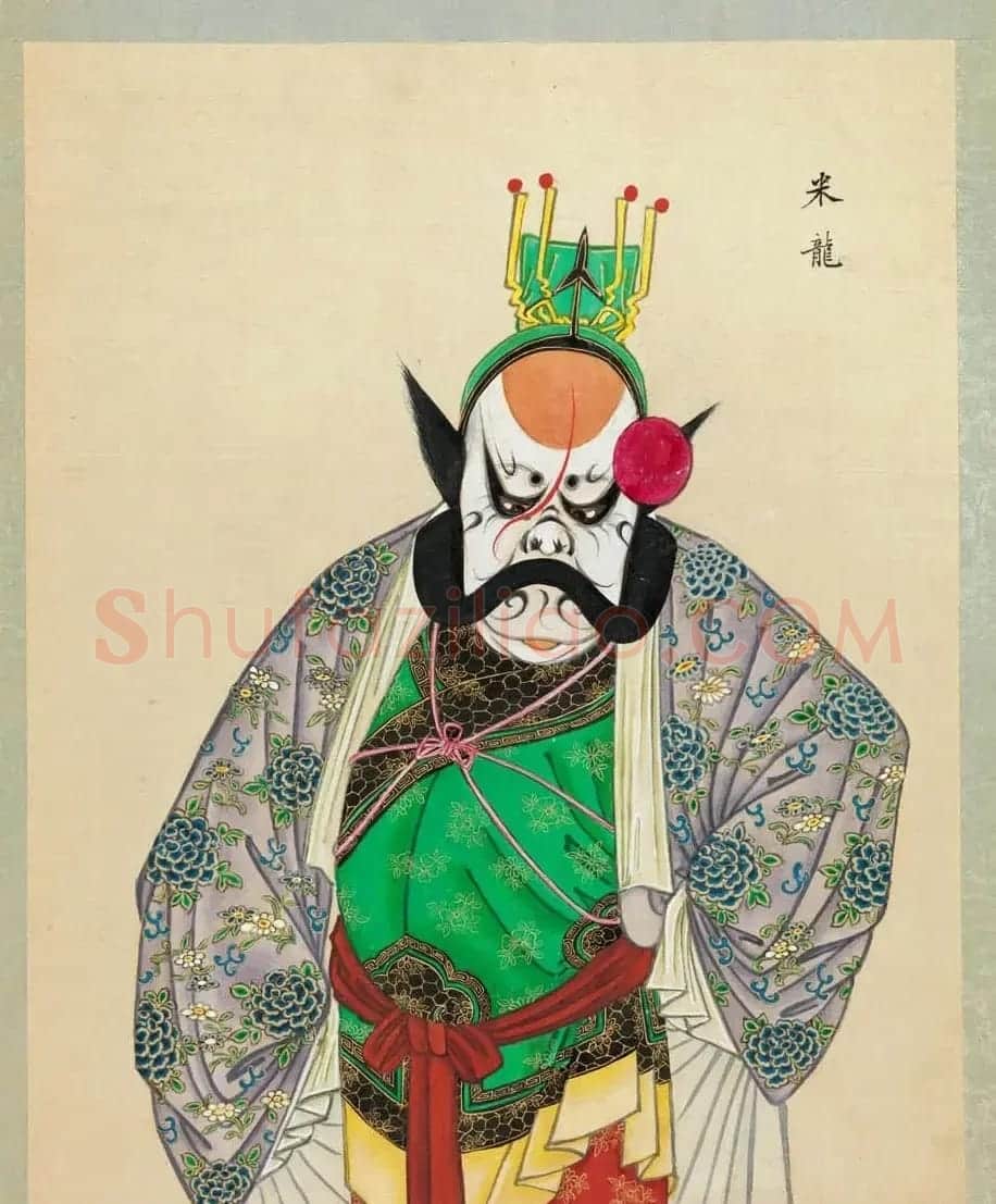 清代彩绘册页《戏曲人物百图》美国大都会博物馆藏 | 传世书法作品赏析