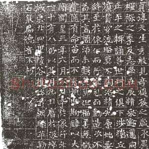 隋代 楷书墓志拓片《隋孙高志》高清图片欣赏