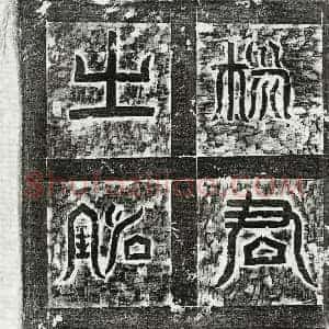 唐代 篆书 正书墓志拓片《武周杨亮氏墓志》高清图片欣赏