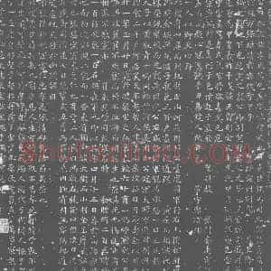 唐代 楷书墓志拓片《大唐故冠军大将军行右威卫将军上柱国金城郡开国公李公墓志铭》高清图片欣赏
