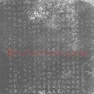 唐代 楷书墓志拓片《唐故博陵崔氏夫人□□李府君坟所志文》高清图片欣赏