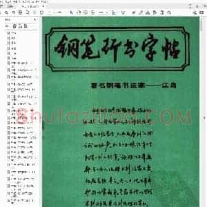 江鸟 钢笔行书横写字帖.pdf