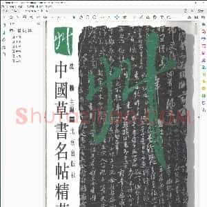 中国草书名贴精华