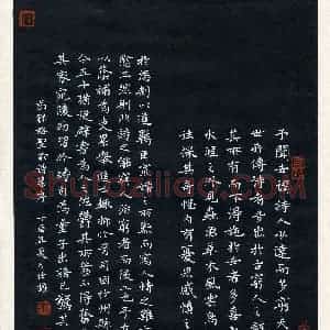 朱仕权(成人组 金奖)硬笔书法大赛 获奖作品图片欣赏