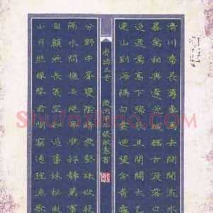 张敏露 硬笔楷书作品《唐诗三首》图片欣赏