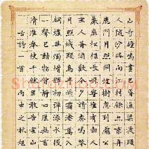 优秀奖·程路(成人组)硬笔书法大赛 入围作品选登图片欣赏
