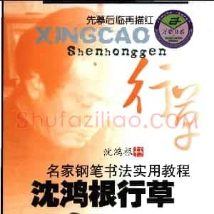 沈鸿根 名家钢笔书法实用教程行草字帖