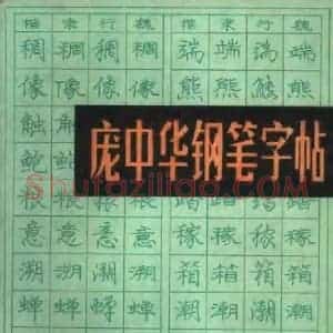 庞中华钢笔字帖 84版