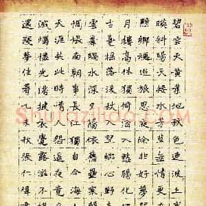张仁伟(成人组 铜奖)硬笔书法大赛 获奖作品图片欣赏