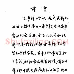 沈鸿根钢笔行书字帖欣赏